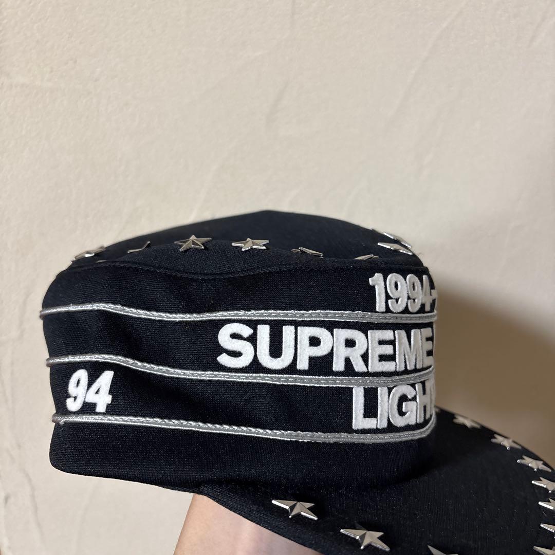 帽子 Supreme Stars Studded Pillbox Hat Black