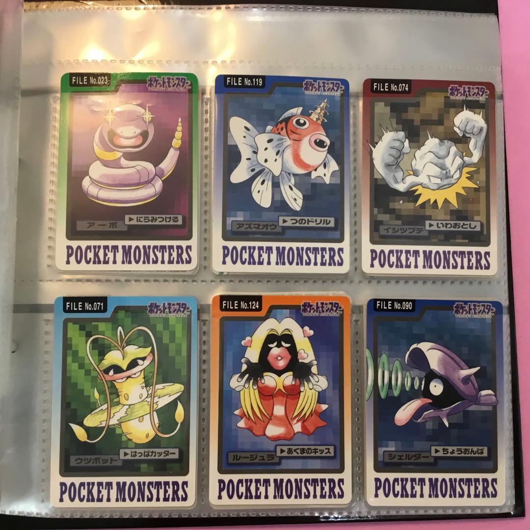 ポケモンカード カードダス 64枚セット カードファイル付きゼニガメ2枚