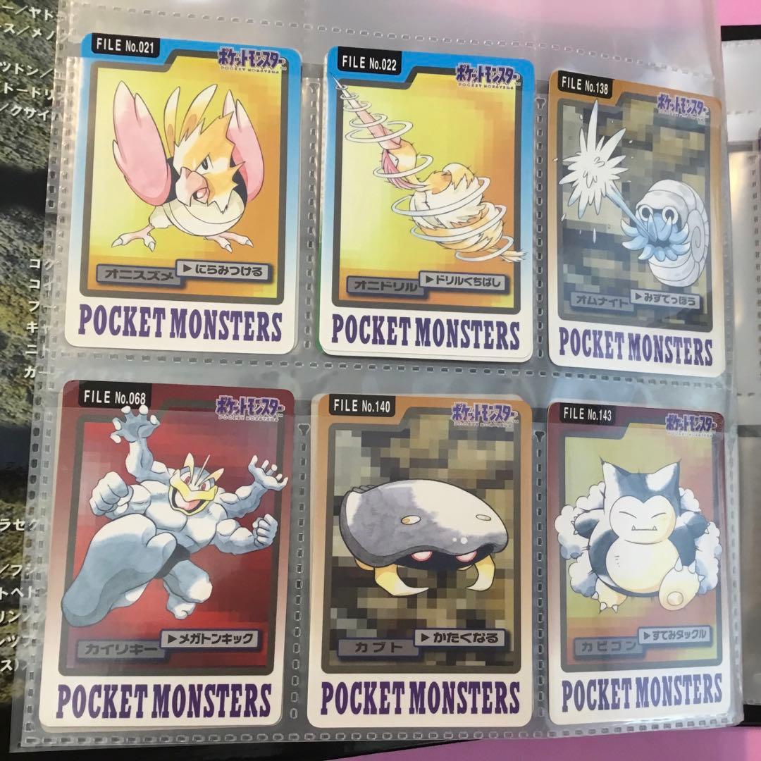 ポケモンカード カードダス 64枚セット カードファイル付きゼニガメ2枚