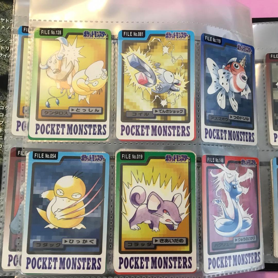 ポケモンカード カードダス 64枚セット カードファイル付きゼニガメ2枚