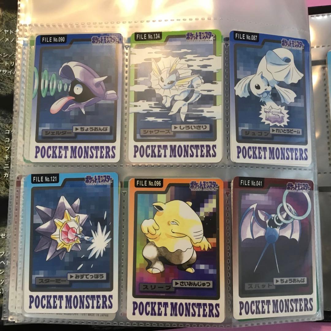 ポケモンカード カードダス 64枚セット カードファイル付きゼニガメ2枚