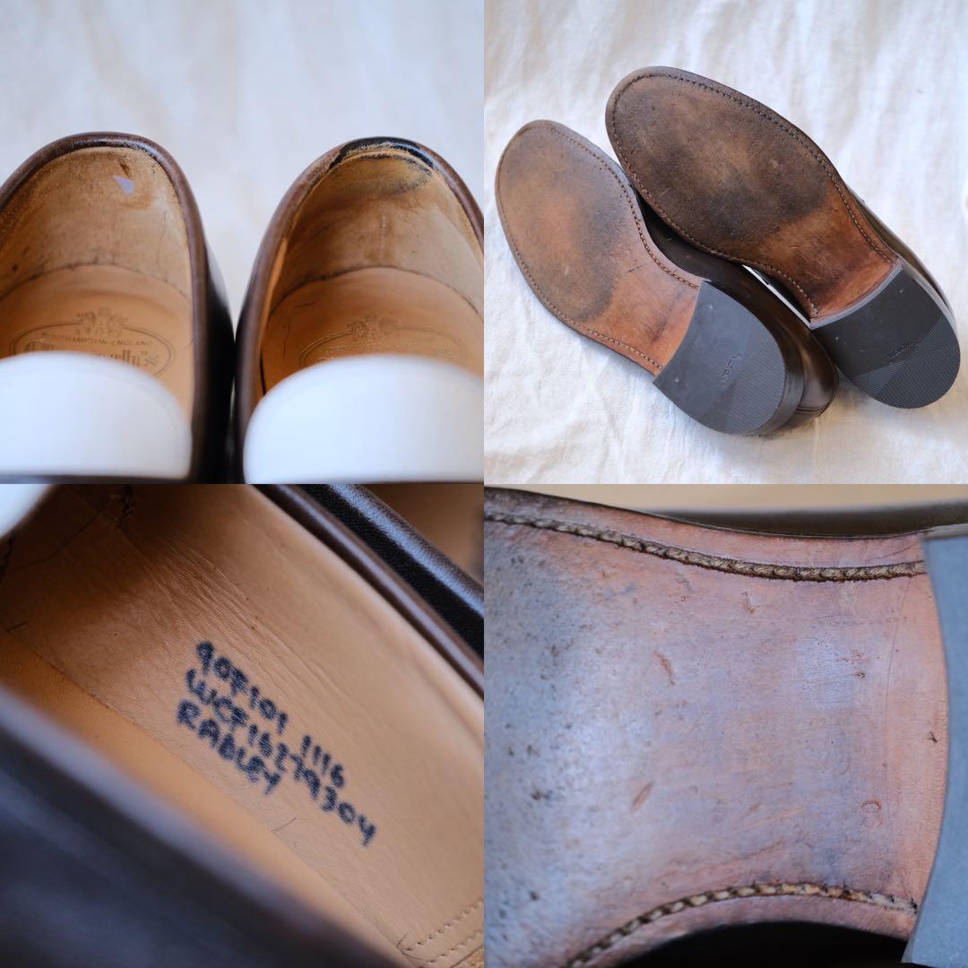 Church’sチャーチ101コンビタッセルローファー茶× 白RADLEY90F