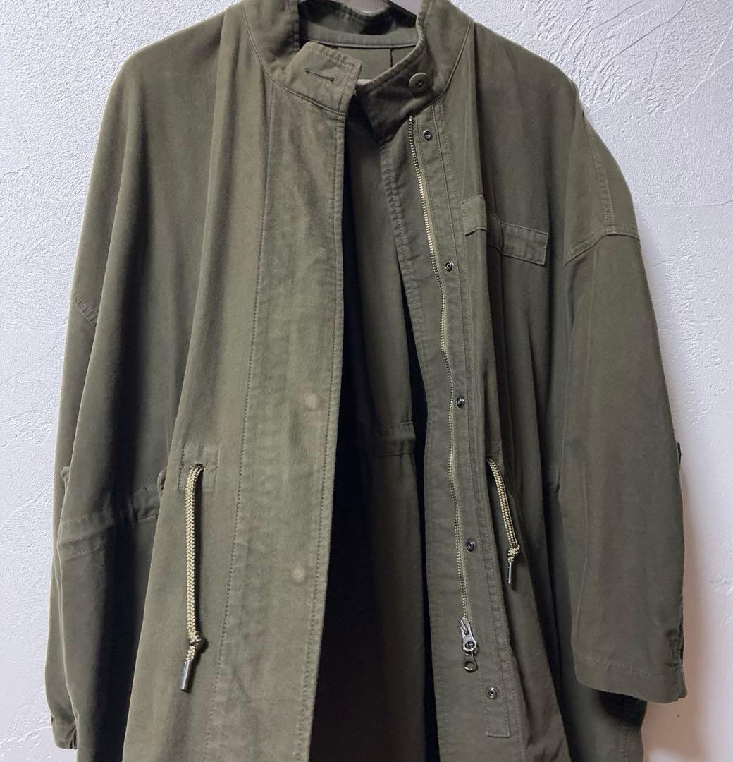 journalstandard luxe◆モールスキンスタンドカラーモッズコート