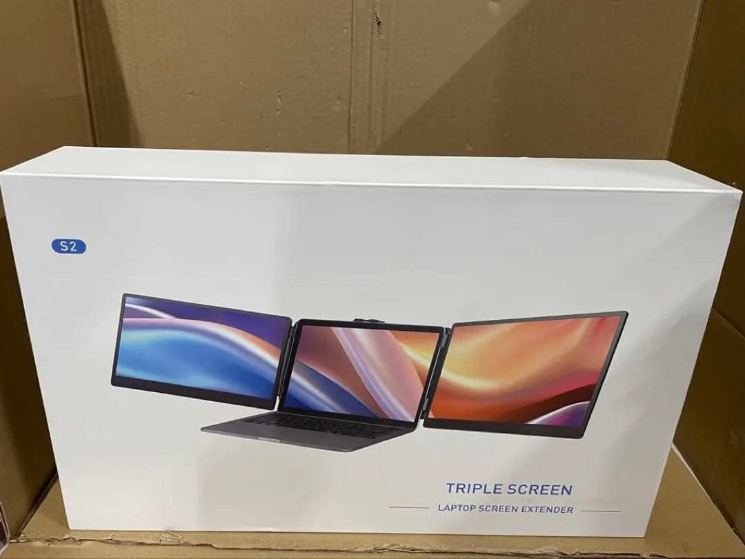 トリプルスクリーン ノートパソコン用ディスプレイ