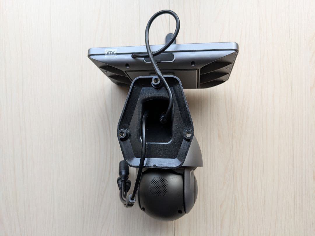 WIFI ソーラー 360度 PTZ 屋外 防犯カメラ【WTW 塚本無線】