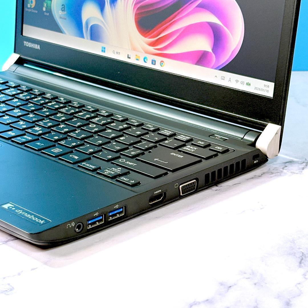 軽量コンパクト・Corei5・SSDで快速★カメラ・オフィス付・ノートパソコン