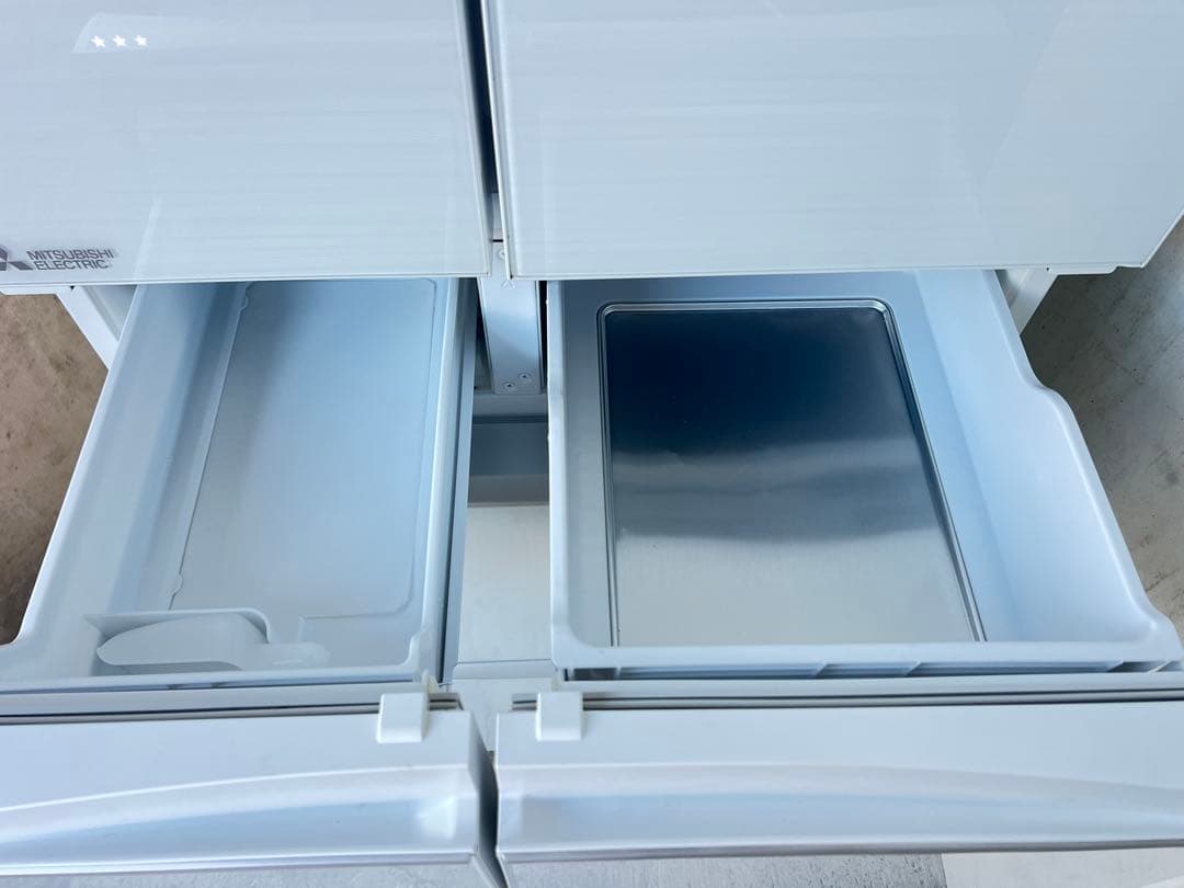 三菱ノンフロン冷凍冷蔵庫 MR-MX46G-W1 2021年