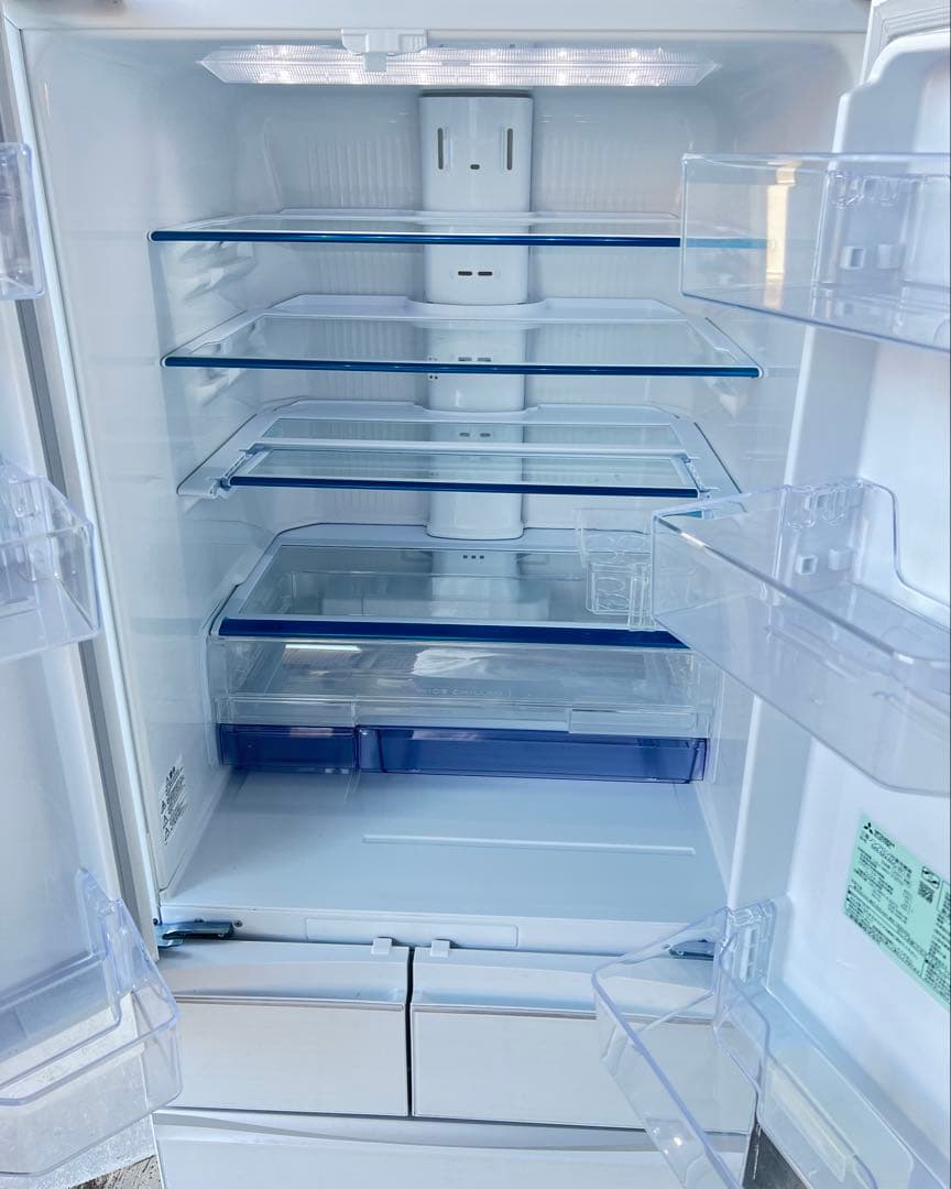 三菱ノンフロン冷凍冷蔵庫 MR-MX46G-W1 2021年