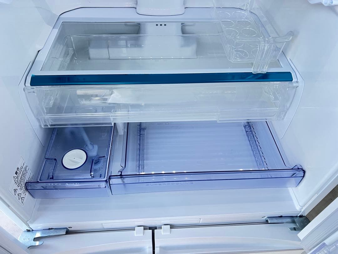 三菱ノンフロン冷凍冷蔵庫 MR-MX46G-W1 2021年