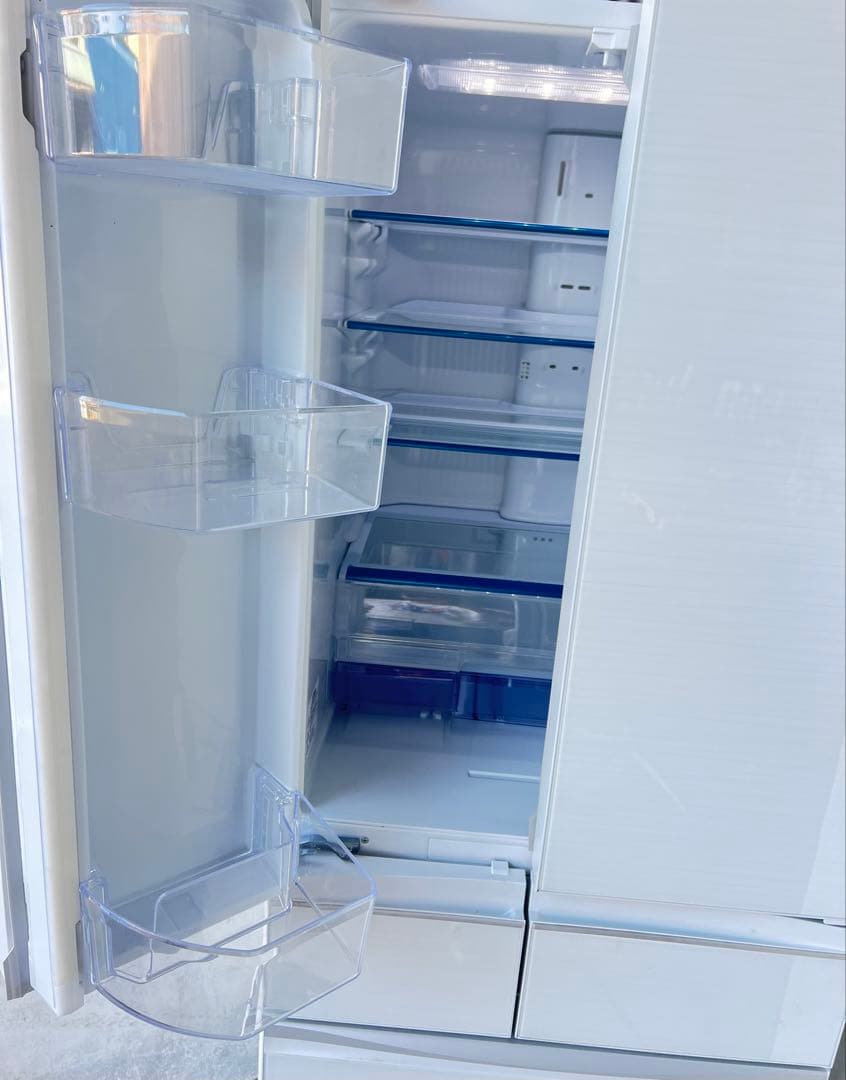 三菱ノンフロン冷凍冷蔵庫 MR-MX46G-W1 2021年