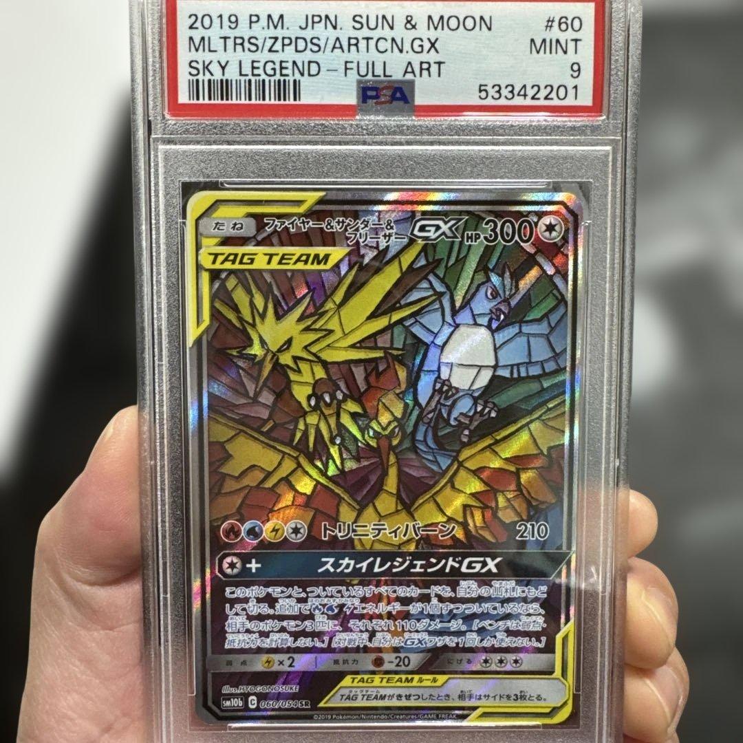 ファイヤー&サンダー&フリーザーGX 060/054SR PSA9