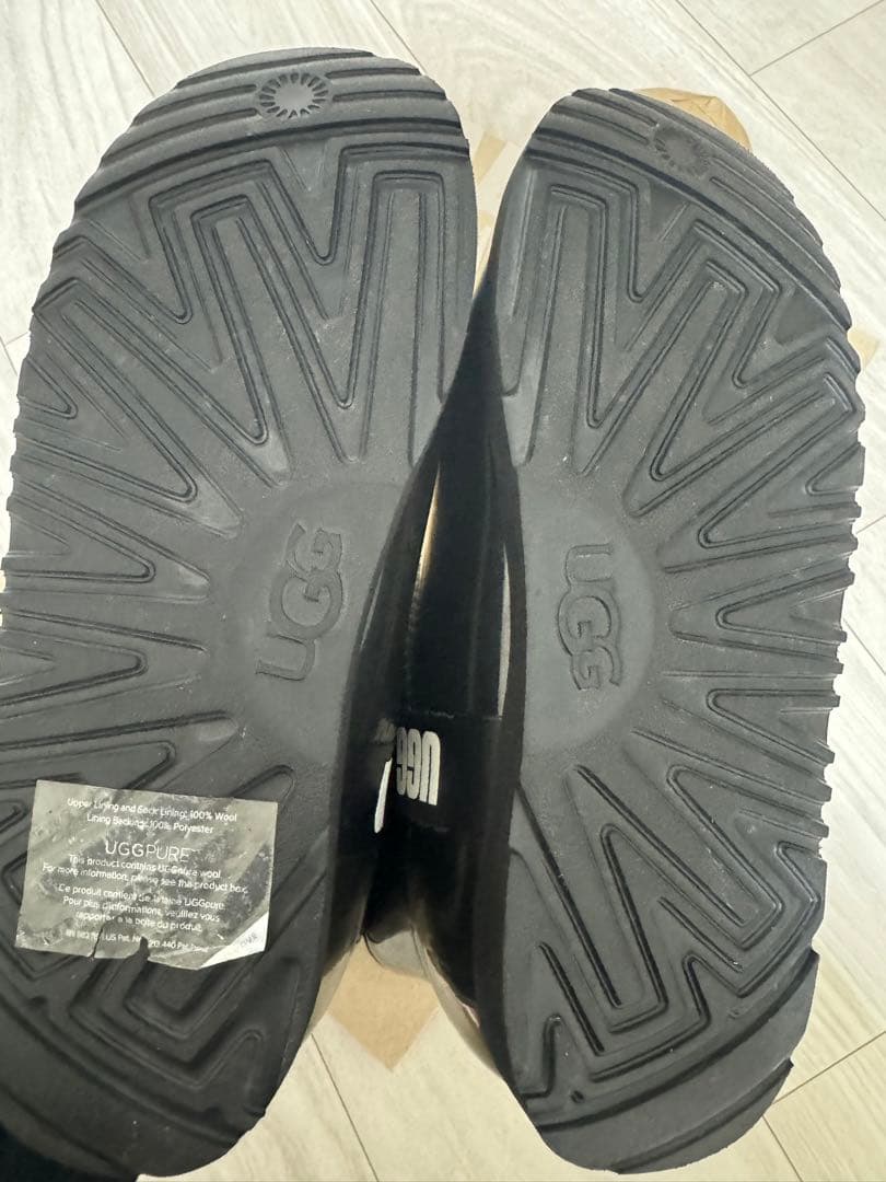 ugg ムートンレインブーツ クラシック クリアミニ ブラック