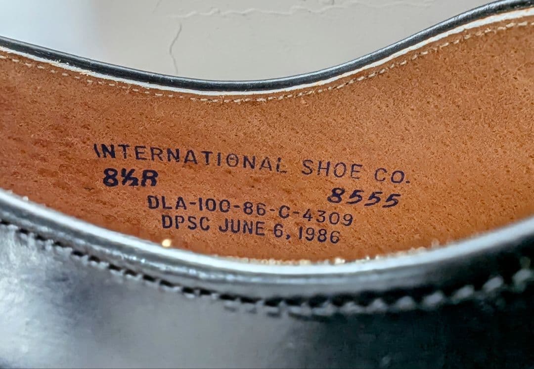 未使用 international shoe co. シューズ／オールデン