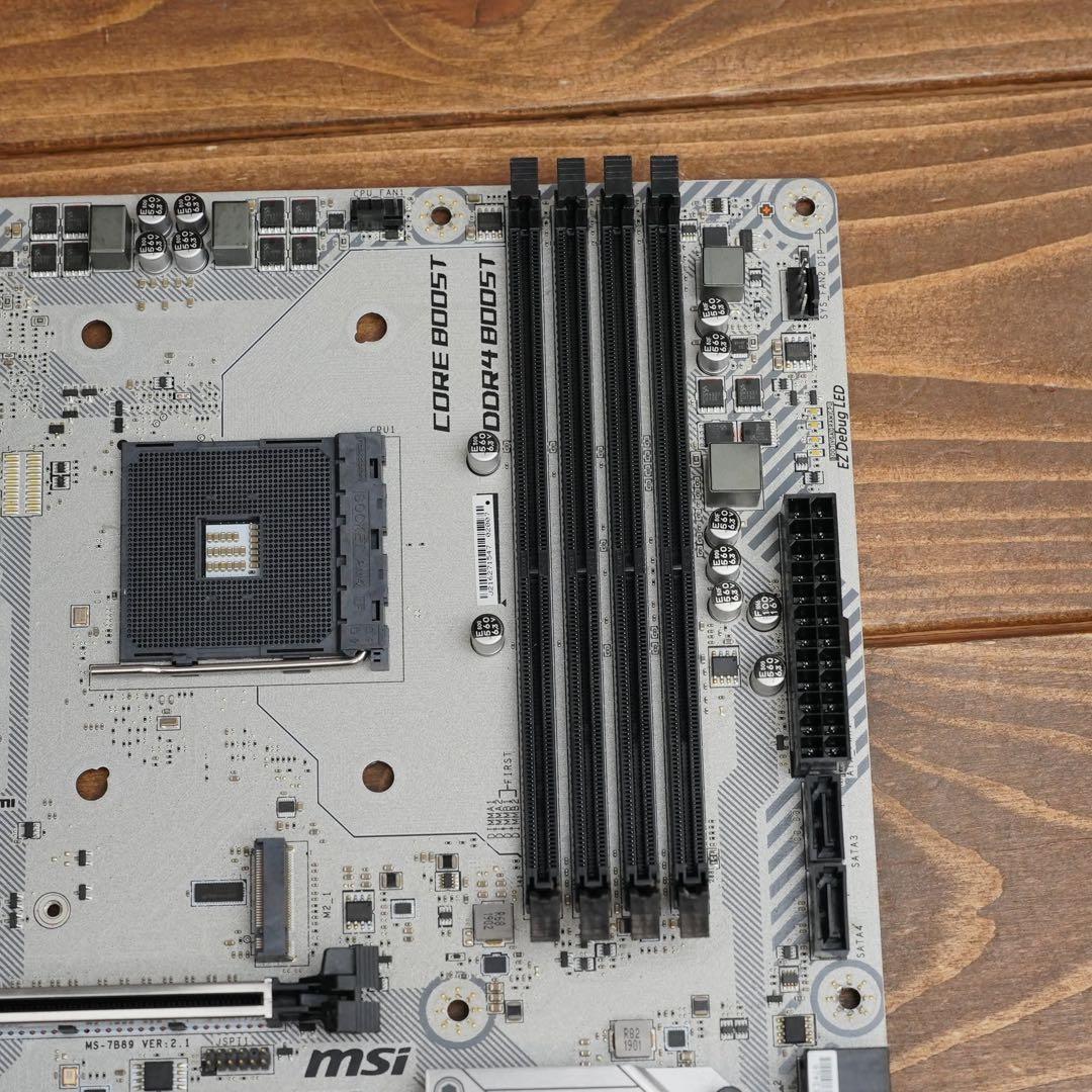 MSI B450M MORTAR TITANIUM マザーボード