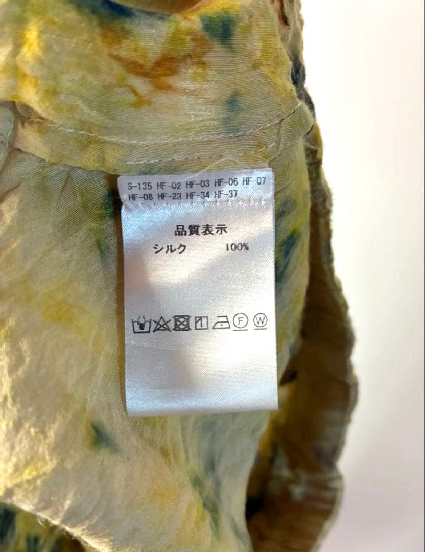 ANNTIAN S 100% PEACE SILK カジュアルパンツ