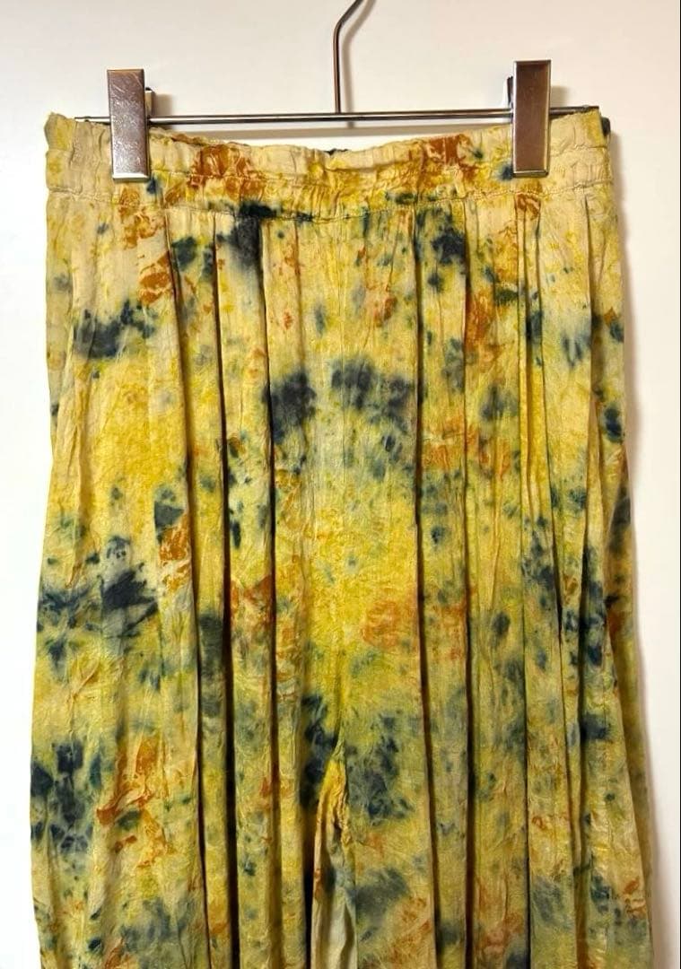 ANNTIAN S 100% PEACE SILK カジュアルパンツ