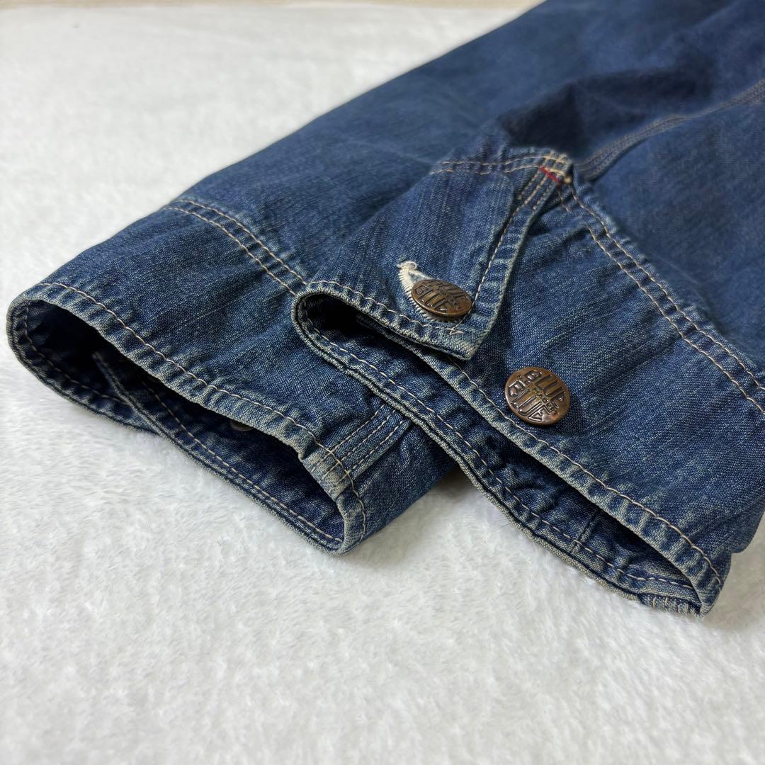 美品◎BLUE BLUE デニム カバーオール ハリウッドランチマーケット