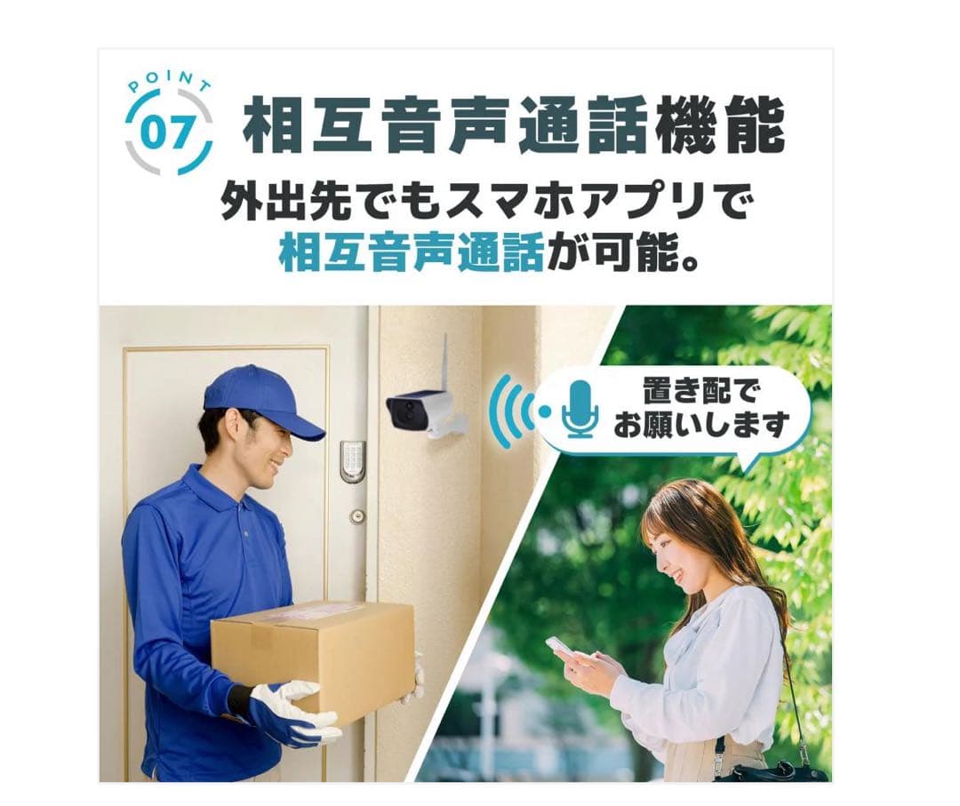 #2609 セキュリティカメラ クリスマスプレゼントに最高‼️