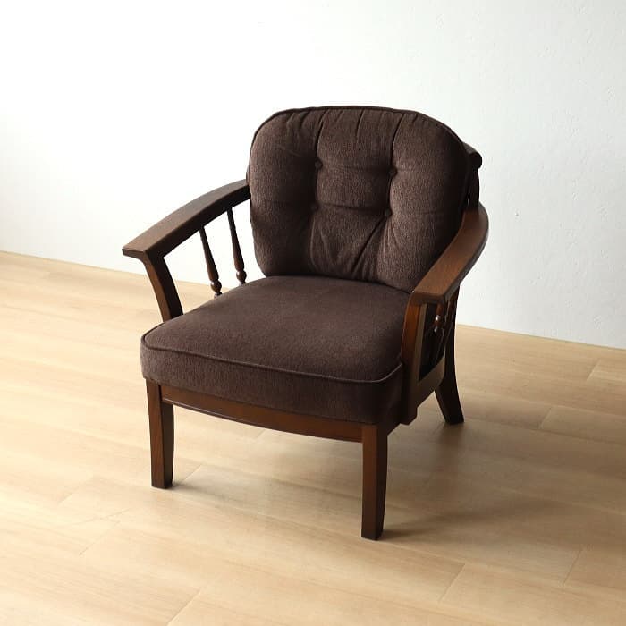 アンティーク 飛騨産業 キツツキ 穂高 一人掛け椅子 ナラ材