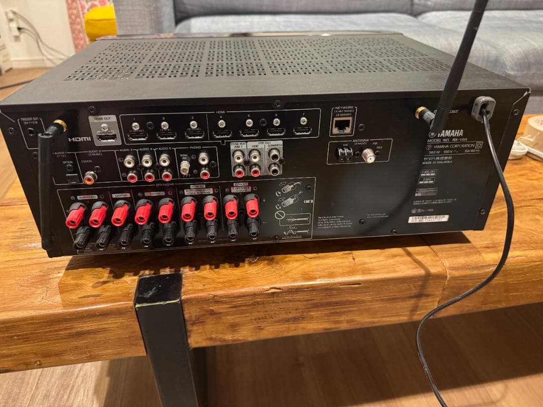 【美品】YAMAHA RX-V6A AVレシーバー 付属品完備 元箱で発送