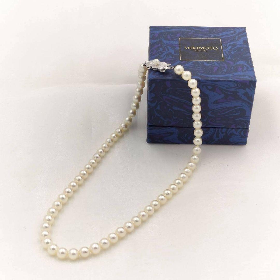 1017 MIKIMOTO ミキモト 真珠ネックレス 真珠 連 冠婚葬祭