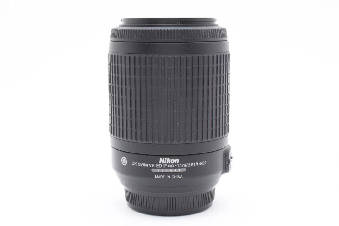 極上美品Nikon 55-200mm VR ズームレンズ 手ブレ補正 動作OK