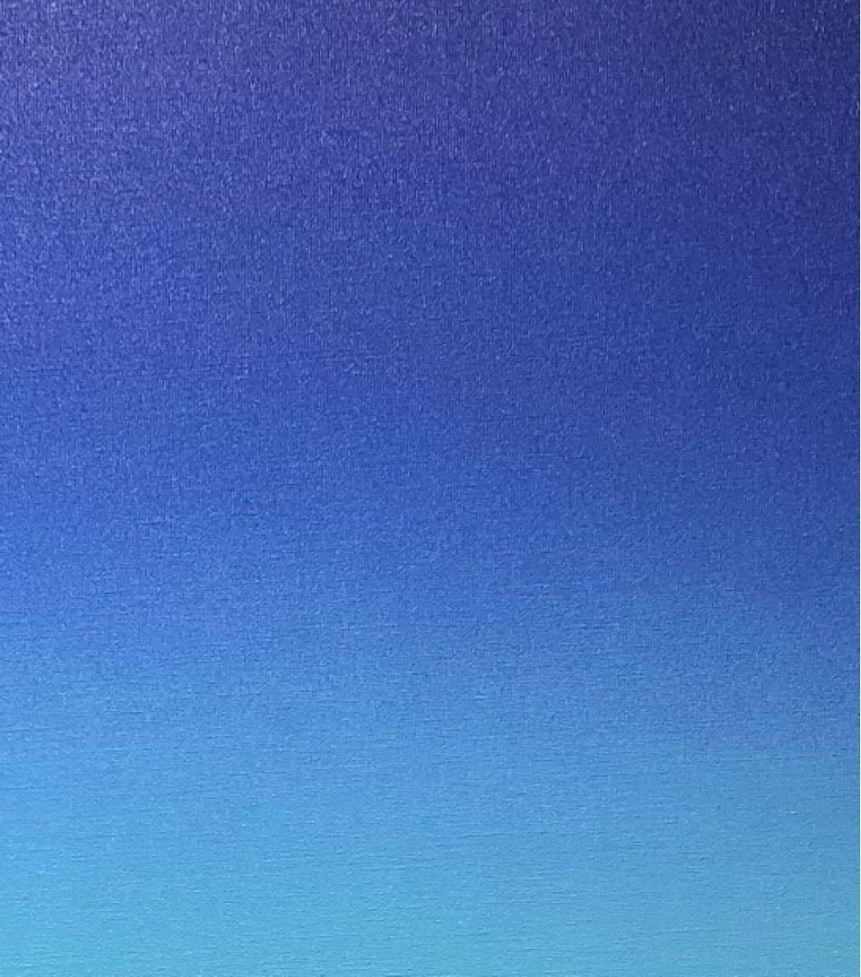 【Kentaku】油絵　原画　抽象画　青　空　夏　現代アート　F8