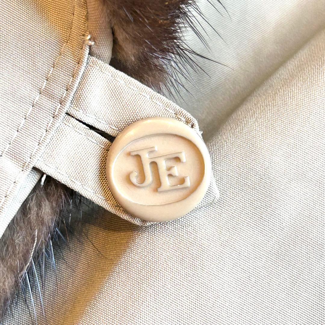 【希少デザインEMBA✨️リバーシブルミンク】 デミバフ コート M 本毛皮 絹