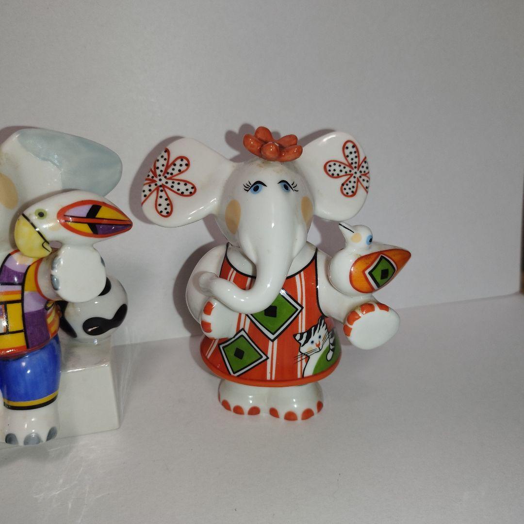 【レア】Villeroy&Boch ベネディクト エレファントファミリー