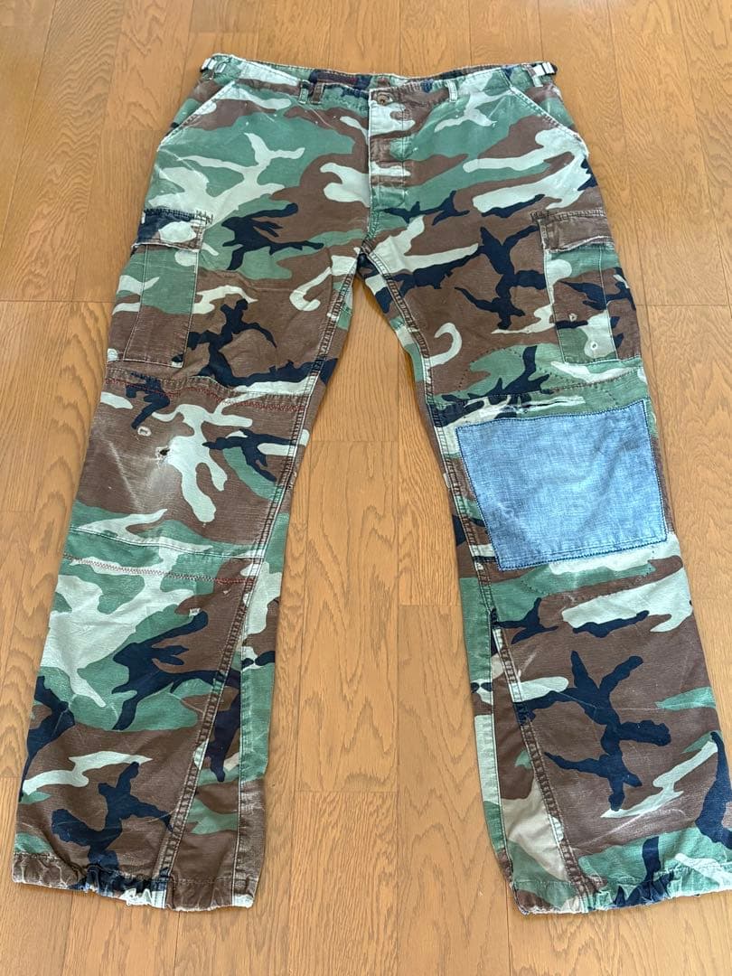 Anachronorm 迷彩カーゴパンツ アナクロノーム