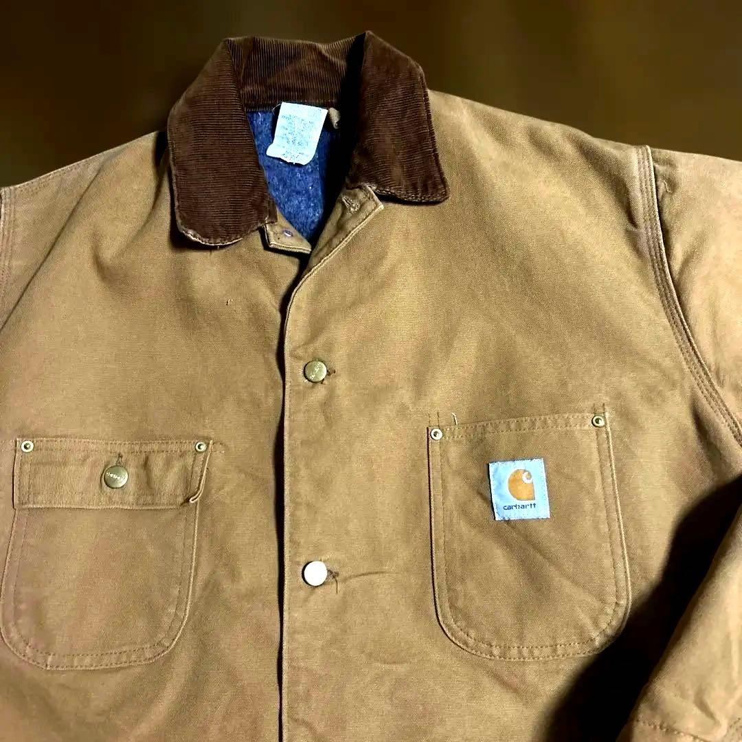 最終値下げ良品Carhartt（カーハート）」ミシガンチョアコートUSA製　XL