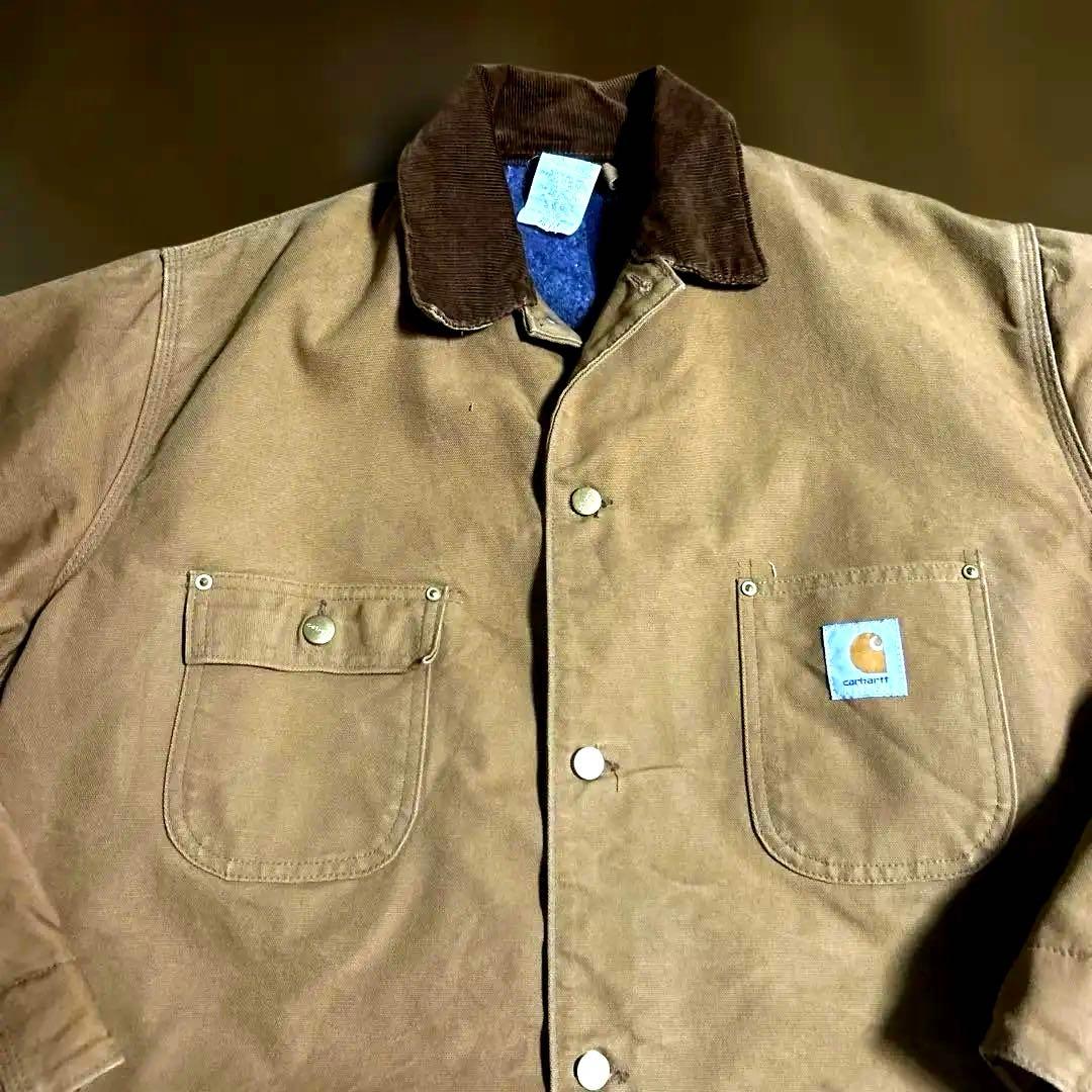 最終値下げ良品Carhartt（カーハート）」ミシガンチョアコートUSA製　XL