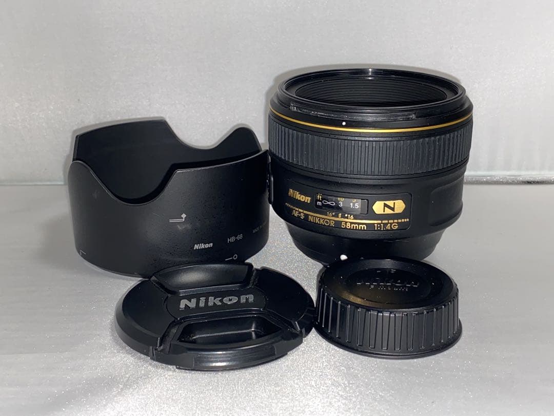 【良品】Nikon AF-S NIKKOR 58mm f1.4G N