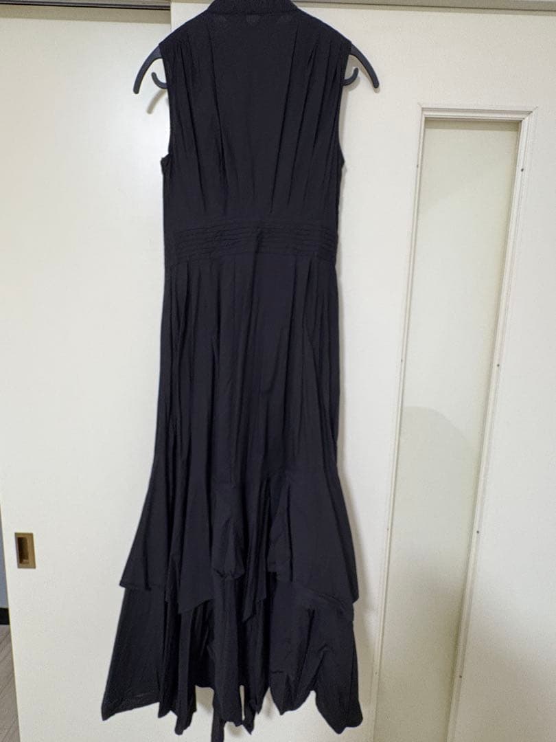 L'Or(ロル) Volume Shirt Dress ブラック かじまり