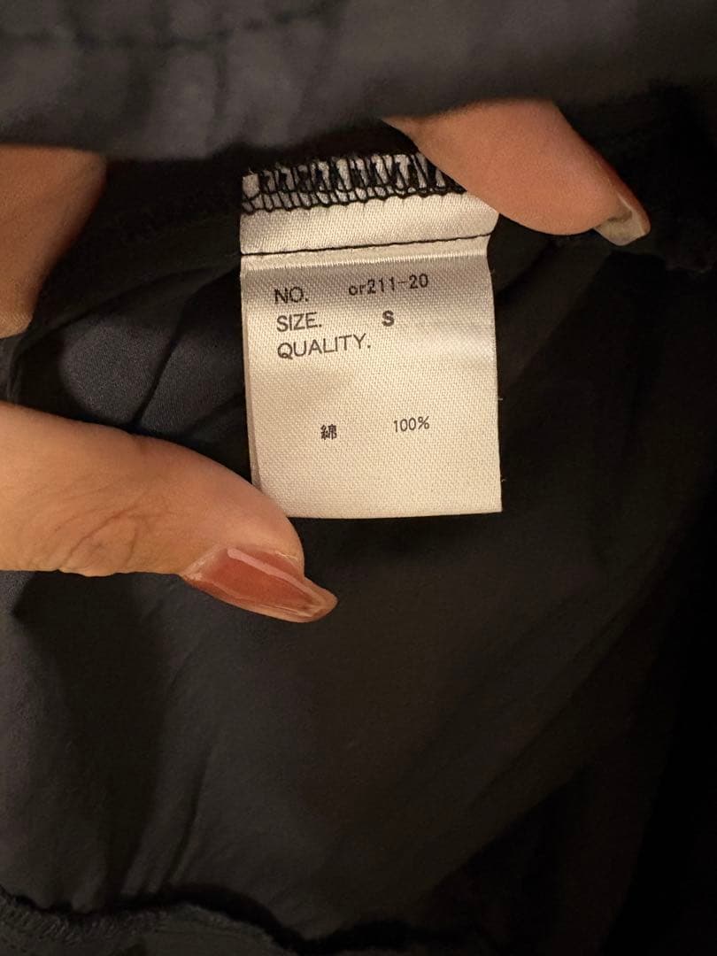 L'Or(ロル) Volume Shirt Dress ブラック かじまり