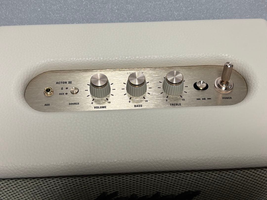 MarshallワイヤレススピーカーActon III クリーム