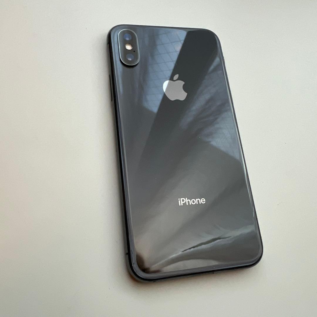 iPhone X スペースグレイ 本体 256GB バッテリー100%
