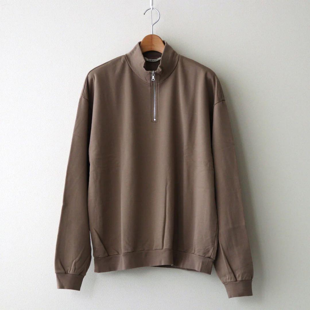 トップス ELASTIC HIGH GAUGE SWEAT HALF ZIP 4
