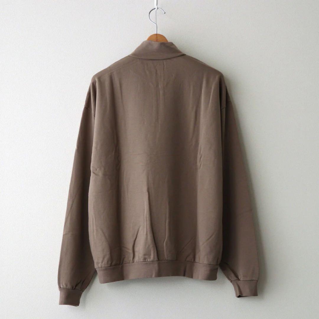 トップス ELASTIC HIGH GAUGE SWEAT HALF ZIP 4