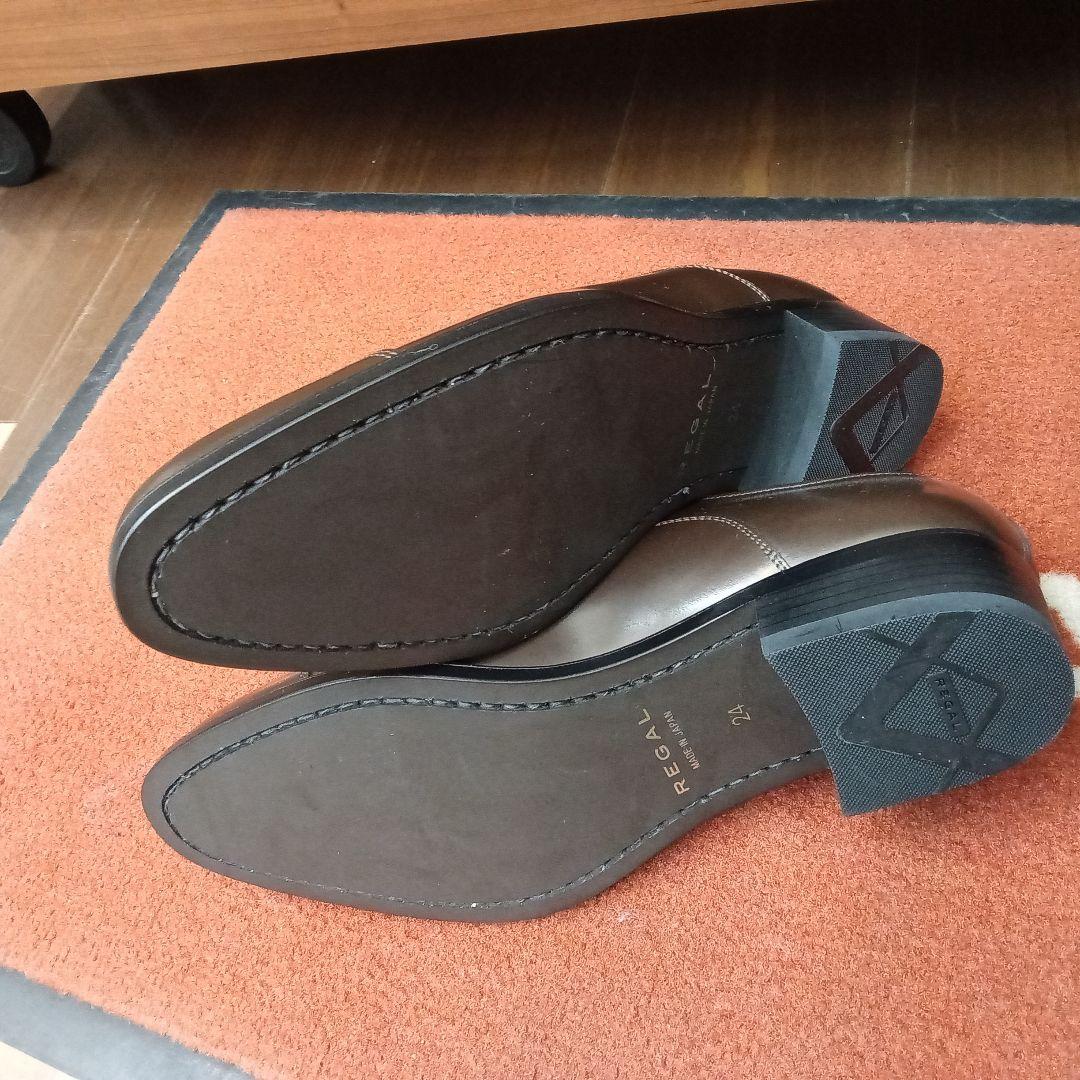 25300円REGAL ブラウン ドレスシューズ新品未使用☆24.0㎝