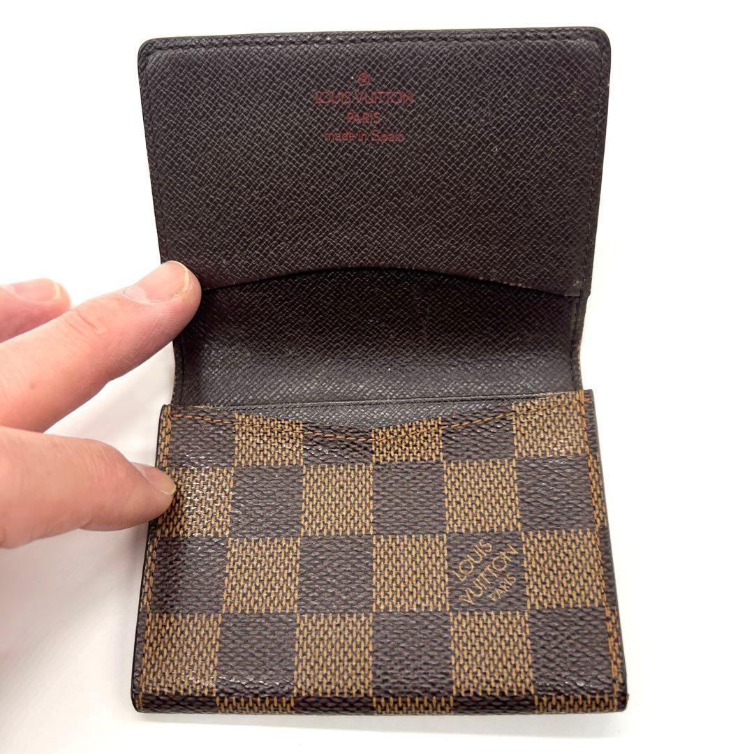 LOUIS VUITTON ルイヴィトン　名刺入れ　カードケース　ダミエ