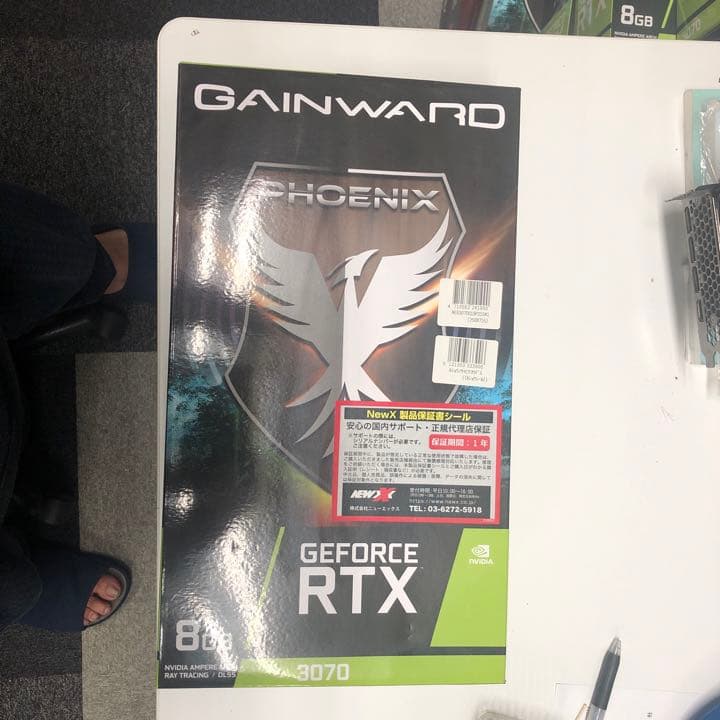 グラフィックボード・グラボ・ビデオカード GAIN WARD GEFORCE RTX3070