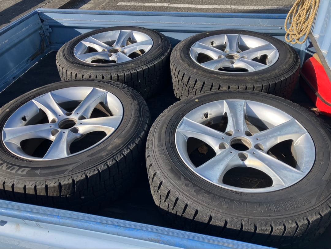 DUNLOP 205/60R16 スタッドレスタイヤホイール4本セット