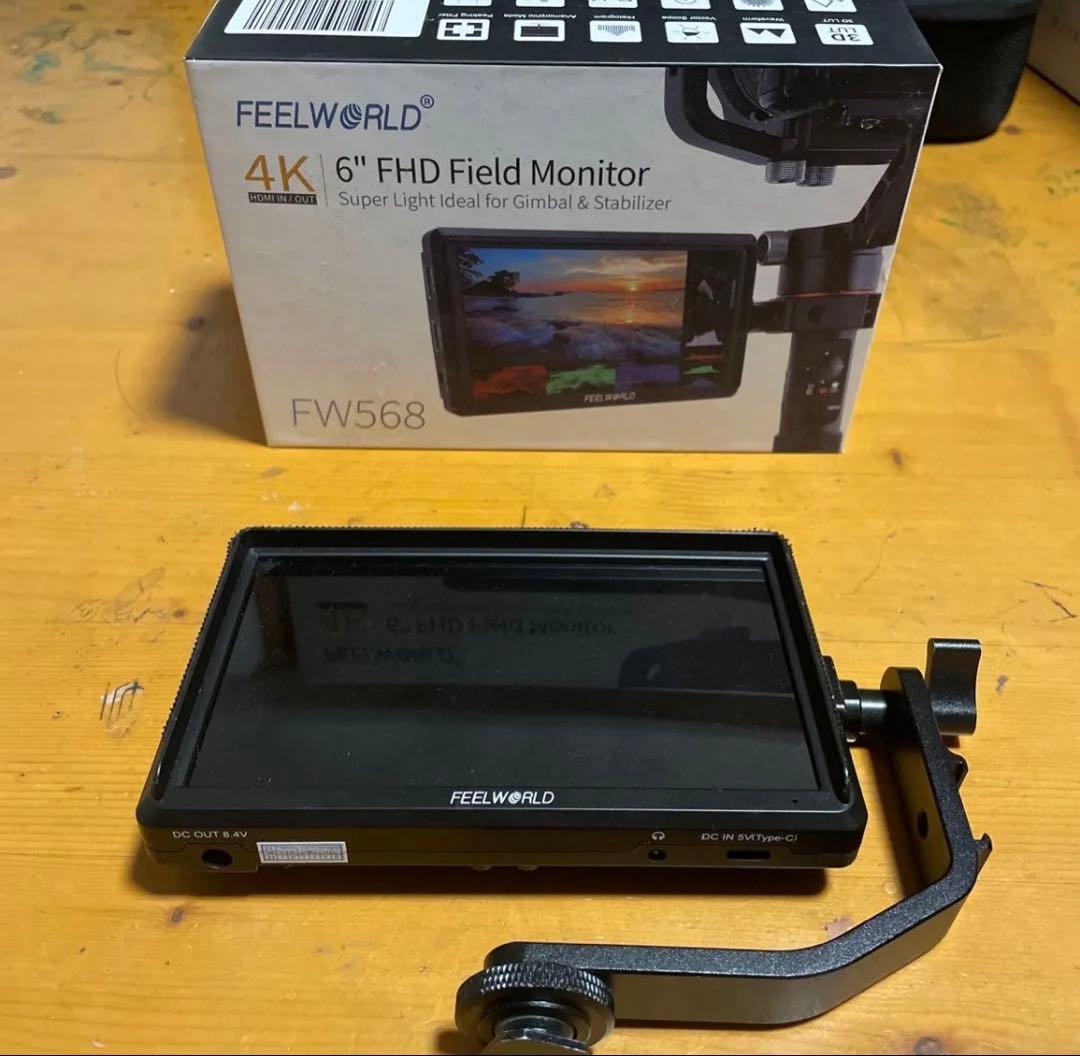 FEELWORLD FW568 4K 6インチ FHD モニター HDMI
