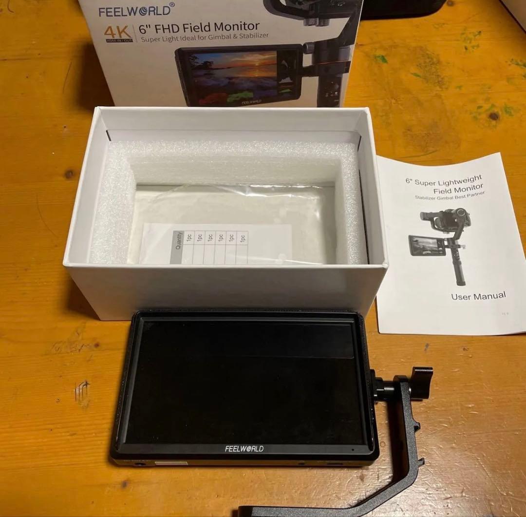 FEELWORLD FW568 4K 6インチ FHD モニター HDMI