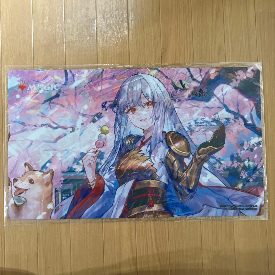 MTG 放浪皇のお花見キャンペーン 放浪皇 プレイマット 藤ちょこ先生