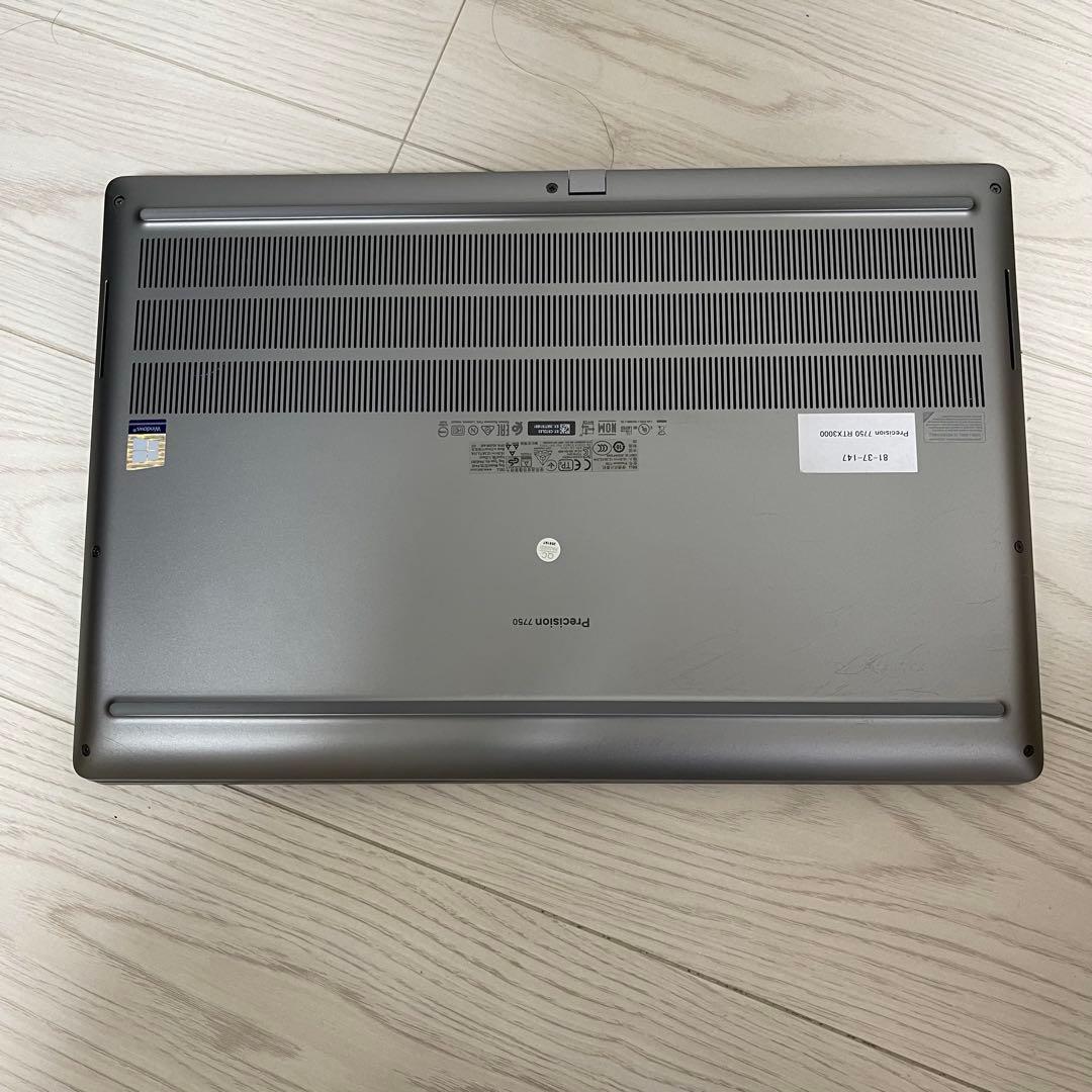 ノートPCケース Dell precision 7750 I7/32G/512G/RTX 3000