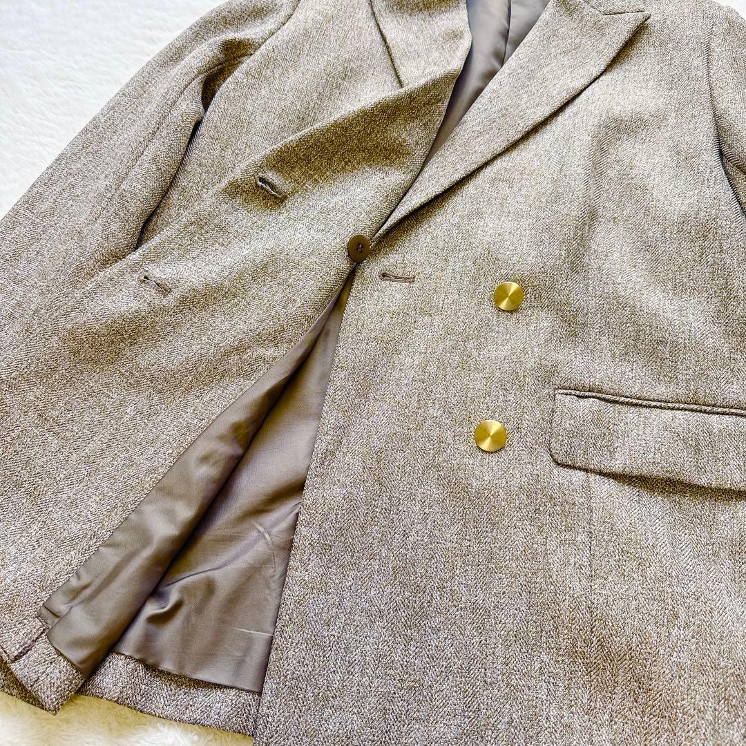 【♡k♡】ナチュラルビューティーベーシック　ダブルブレストジャケット