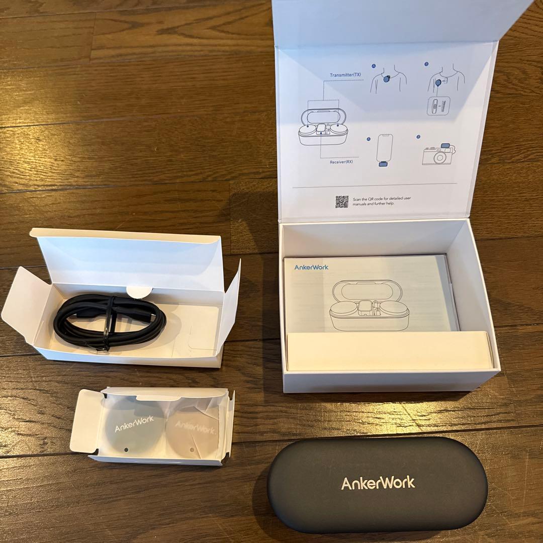 AnkerWork M650 ワイヤレスマイク アンカー