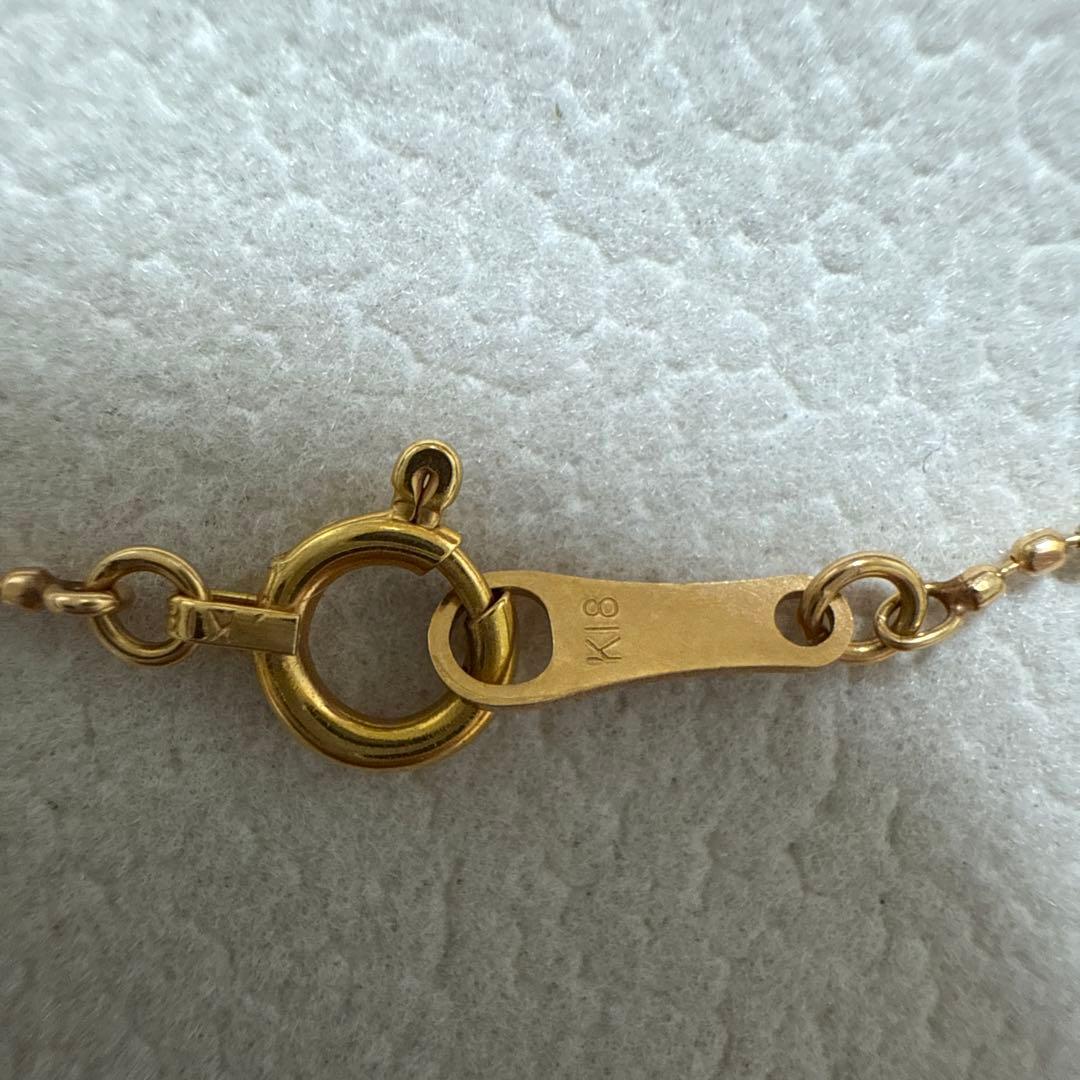 18K クロスモチーフネックレス